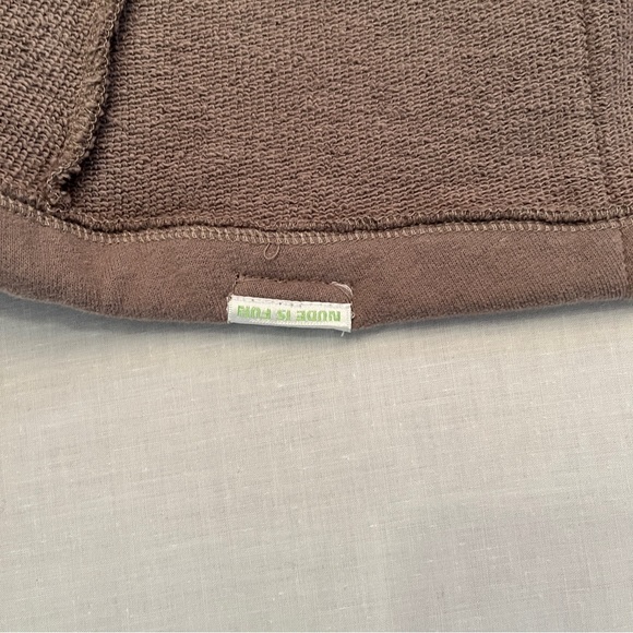 *Bundle for JB* Twice Shy Vintage 100% Organic Cotton Zipper Coat Small - Picture 10 of 10